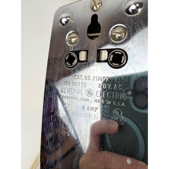 Vintage General Electric Custom Portable Mixer M57 GE USA Tested In Box 3 Spd - Picture 5 of 10